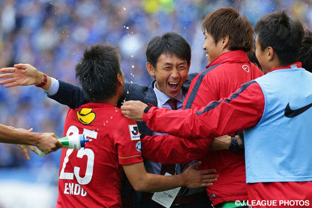 巧みな采配で鹿島を優勝に導いた石井　正忠監督【ＹＮＣ 決勝 鹿島vsＧ大阪】（36/36）