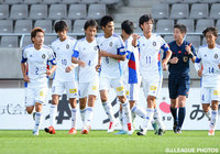 石井　圭太（#8）のゴールで試合の均衡を破ったJ-22【明治安田Ｊ３ 第36節 長野vsJ-22】（1/2）