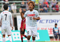 2得点で勝利の立役者となった高木　和正（讃岐）【明治安田Ｊ２ 第39節 岡山vs讃岐】（1/3）