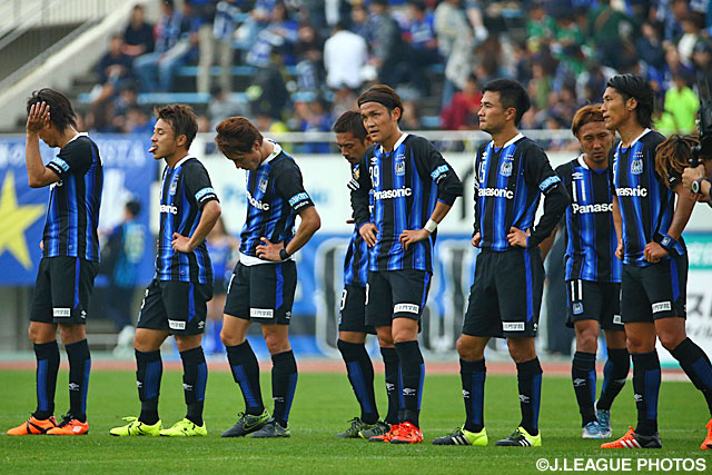 手痛い敗戦を喫し、年間順位を4位に落としたＧ大阪【明治安田Ｊ１ 2nd 第16節 Ｇ大阪vs広島】（14/15）