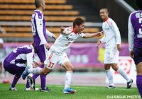 Ｊリーグ初ゴールが貴重な決勝ゴールとなった白井　康介（愛媛）【明治安田Ｊ２ 第40節 京都vs愛媛】（1/3）