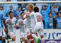 3分に黒木　聖仁のゴールで先制した長崎【明治安田Ｊ２ 第40節 磐田vs長崎】（1/3）