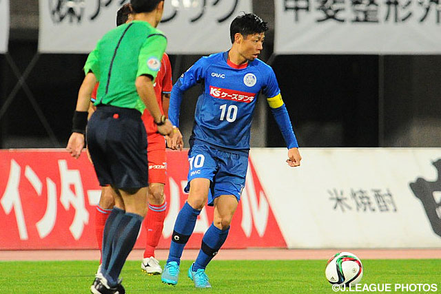 途中出場で期待に応える同点ゴールを決めた船谷　圭祐（水戸）【明治安田Ｊ２ 第40節 熊本vs水戸】（2/3）