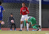 左サイドからのクロスを押し込んで追加点を挙げた李　忠成（浦和）【天皇杯 4回戦 町田vs浦和】（2/10）