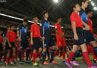 中盤の一角として出場した柏木（浦和）【ロシアＷ杯 アジア2次予選 シンガポールvs日本】（2/10）