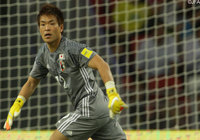 無失点勝利に貢献した西川（浦和）【ロシアＷ杯 アジア2次予選 シンガポールvs日本】（6/10）