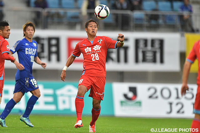 1点差に詰め寄るPKを決めた清武　功暉（熊本）【明治安田Ｊ２ 第41節 徳島vs熊本】（3/3）