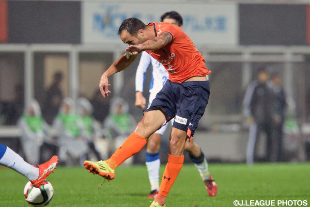 4試合連続ゴールを決め、反撃の狼煙を上げたムルジャ（大宮）【明治安田Ｊ２ 第41節 大宮vs大分】（3/9）