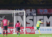 PKのチャンスを決めきれなかった千葉【明治安田Ｊ２ 第41節 岡山vs千葉】（2/3）