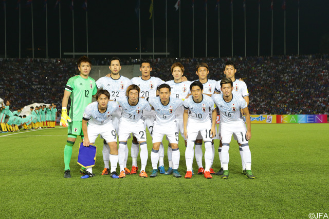 カンボジア戦に臨む日本のスターティングメンバ―【ロシアW杯 アジア2次予選 カンボジアvs日本】（1/10）