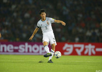 前半のみの出場となった遠藤（湘南）【ロシアW杯 アジア2次予選 カンボジアvs日本】（3/10）