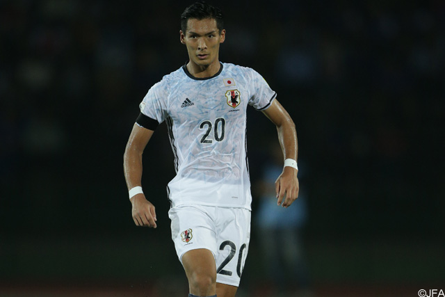 センターバックとしてフル出場を果たした槙野（浦和）【ロシアW杯 アジア2次予選 カンボジアvs日本】（4/10）