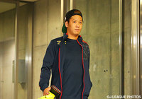 静かに闘志を燃やし会場入りする河野　広貴（FC東京）【明治安田Ｊ１ 2nd 第17節 FC東京vs鳥栖】（5/15）