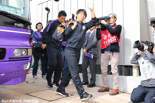 Ｊ１通算最多得点記録更新に期待がかかる佐藤　寿人（広島）【明治安田Ｊ１ 2nd 第17節 広島vs湘南】（3/15）