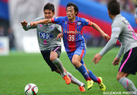 鋭いドリブル突破を見せる中島　翔哉（FC東京）【明治安田Ｊ１ 2nd 第17節 FC東京vs鳥栖】（9/15）