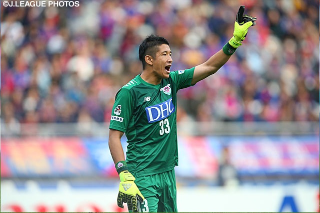 最後までゴールを許さなかった林　彰洋（鳥栖）【明治安田Ｊ１ 2nd 第17節 FC東京vs鳥栖】（11/15）