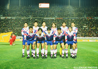 第2戦のスターティンングメンバー【王者の系譜 1995年 横浜Ｍ】