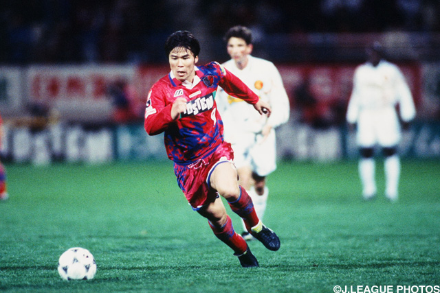 真中の2ゴールなどで名古屋との頂上決戦を制した【王者の系譜 1996年 鹿島】