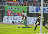 決勝点となる先制ゴールを決めた玉田 【王者の系譜 2010年 名古屋】