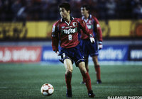 延長前半に値千金のFK決勝ゴールを挙げた小笠原（第2戦）【王者の系譜 2001年 鹿島】