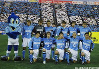 1stステージ優勝を懸けた一戦に臨む磐田のメンバー【王者の系譜 2002年 磐田】