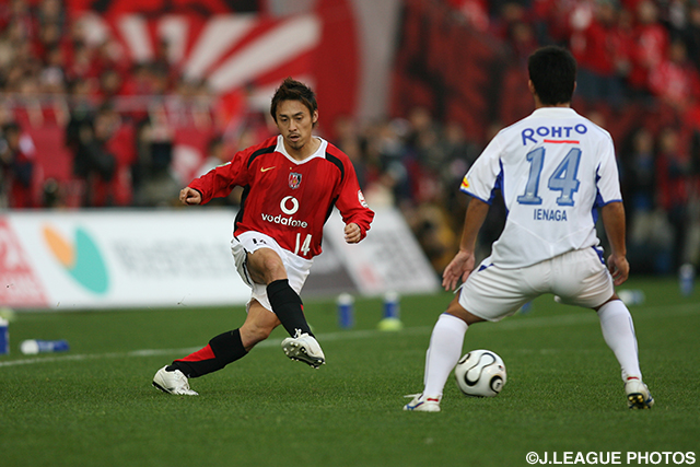 終盤までプレーした平川【王者の系譜 2006年 浦和】