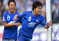 この試合の自身2点目となる待望の逆転ゴールを押し込んだ鈴木　孝司（町田）【Ｊ２・Ｊ３入れ替え戦 第1戦 町田vs大分】（13/15）