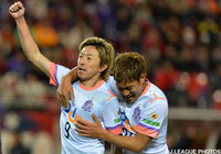 2ゴールの活躍で勝利の立役者となった石原【王者の系譜 2013年 広島】