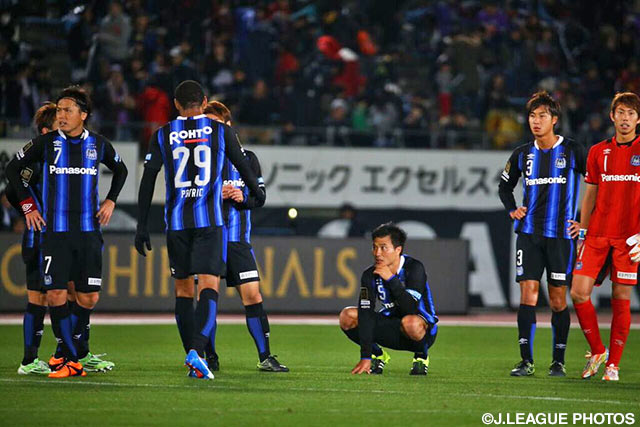 2度リードするも、ホームで手痛い逆転負けを喫したＧ大阪【明治安田ＣＳ 決勝 第1戦 Ｇ大阪vs広島】（19/21）