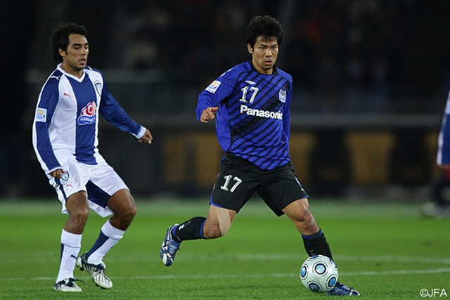 中盤のダイナモとしてG大阪を3位に導いた明神（3位決定戦 パチューカ戦）【クラブＷ杯 2008年大会 Ｇ大阪】