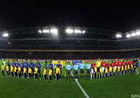 両チームのスターティングメンバー（準決勝 マンチェスター・ユナイテッド戦）【クラブＷ杯 2008年大会 Ｇ大阪】