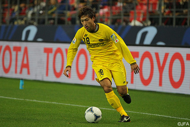 先制ゴールを決めた田中（開幕戦 オークランドシティ戦）【クラブＷ杯 2011年大会 柏】