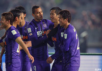 ゴール右のタイトな角度から貴重な追加点を奪った塩谷　司（広島 #33）【クラブＷ杯 開幕戦 広島vsオークランドシティ】（9/10）