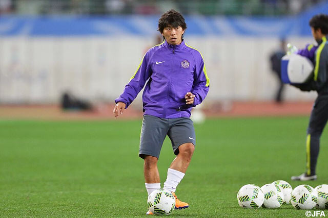 先発メンバーに名を連ね、ゴールが期待される佐藤　寿人【クラブＷ杯 準々決勝 マゼンベvs広島】（3/12）