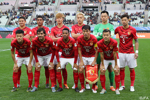 広州恒大のスターティングメンバー【クラブＷ杯 準々決勝 クラブアメリカvs広州恒大】