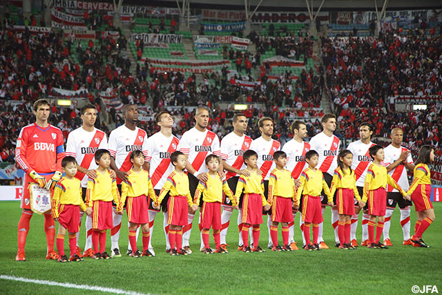 南米王者、リバープレートのスターティングメンバー【クラブＷ杯 準決勝 広島vsリバープレート】（6/15）