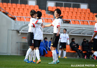 後半終了間際に試合を決める3点目を決めた堀内 千寛（浦和ユース#10）【Ｊリーグインターナショナルユースカップ 名古屋Ｕ１８vs浦和ユース】