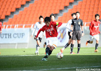 終わってみれば川上 開斗は4ゴールを挙げ、浦和ユースを優勝に導いた（【Ｊリーグインターナショナルユースカップ 浦和ユースvs全南】