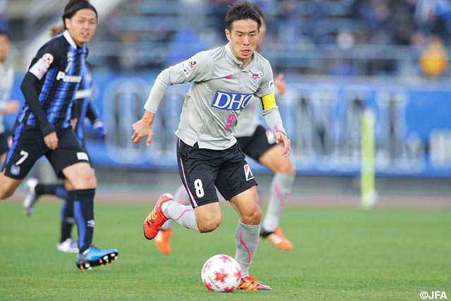 チーム最多3本のシュートを放ち、キャプテンとして奮闘した水沼　宏太（鳥栖）【天皇杯 準々決勝 Ｇ大阪vs鳥栖】（7/10）