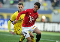 交代出場ながら3試合連続得点となる決勝点を決めた李　忠成（浦和）【天皇杯 準決勝 浦和vs柏】（8/10）