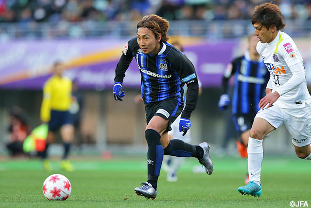 豊富な運動量でチャンスを演出した倉田　秋（Ｇ大阪）【天皇杯 準決勝 Ｇ大阪vs広島】（5/10）