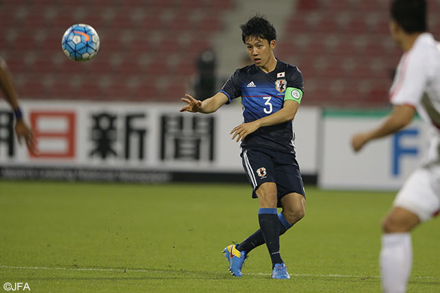 キャプテンとして攻守両面でチームを牽引したMF遠藤 航【リオ五輪・アジア最終予選　日本vs北朝鮮】