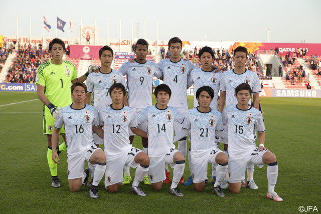 決勝トーナメント進出が懸かる一戦に臨む日本のスターティングメンバ―【リオ五輪・アジア最終予選　タイvs日本】
