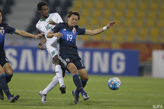 チーム最年少の井手口　陽介は貴重な追加点を決めた(G大阪)【リオ五輪・アジア最終予選　サウジアラビアvs日本】
