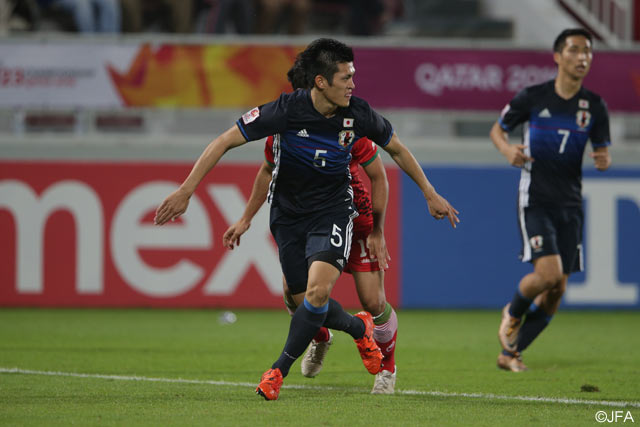 高い集中力で完封勝利に貢献した植田　直通(鹿島)【リオ五輪・アジア最終予選　日本vsイラン】