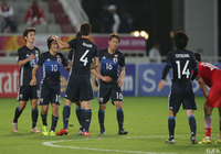 延長戦に亘る死闘を制し、喜ぶ選手達【リオ五輪・アジア最終予選　日本vsイラン】