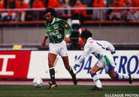 ラモス 瑠偉（Ｖ川崎）の活躍も大いに光った【1994年 横浜ＦvsＶ川崎】