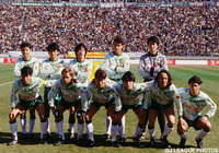 Ｖ川崎のスターティングメンバー【1995年 平塚vsＶ川崎】