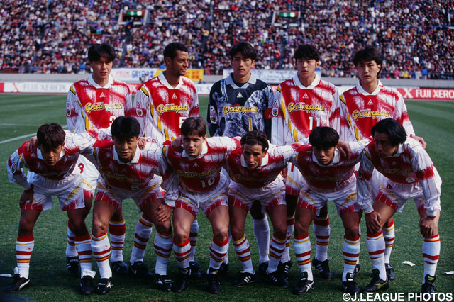 名古屋のスターティングメンバー【1996年 横浜Ｍvs名古屋】