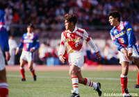岡山 哲也の先制ゴールで名古屋が試合を優位に展開【1996年 横浜Ｍvs名古屋】